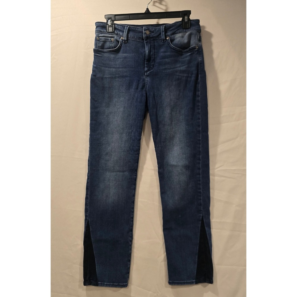 NYDJ Sheri Ankle Jeans Dark Wash Lift Tuck Technology Size 6